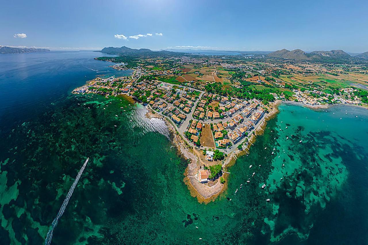 Villa Barcares Petit, Piscina, Jardines Junto A Playa En Alcudia Zewnętrze zdjęcie