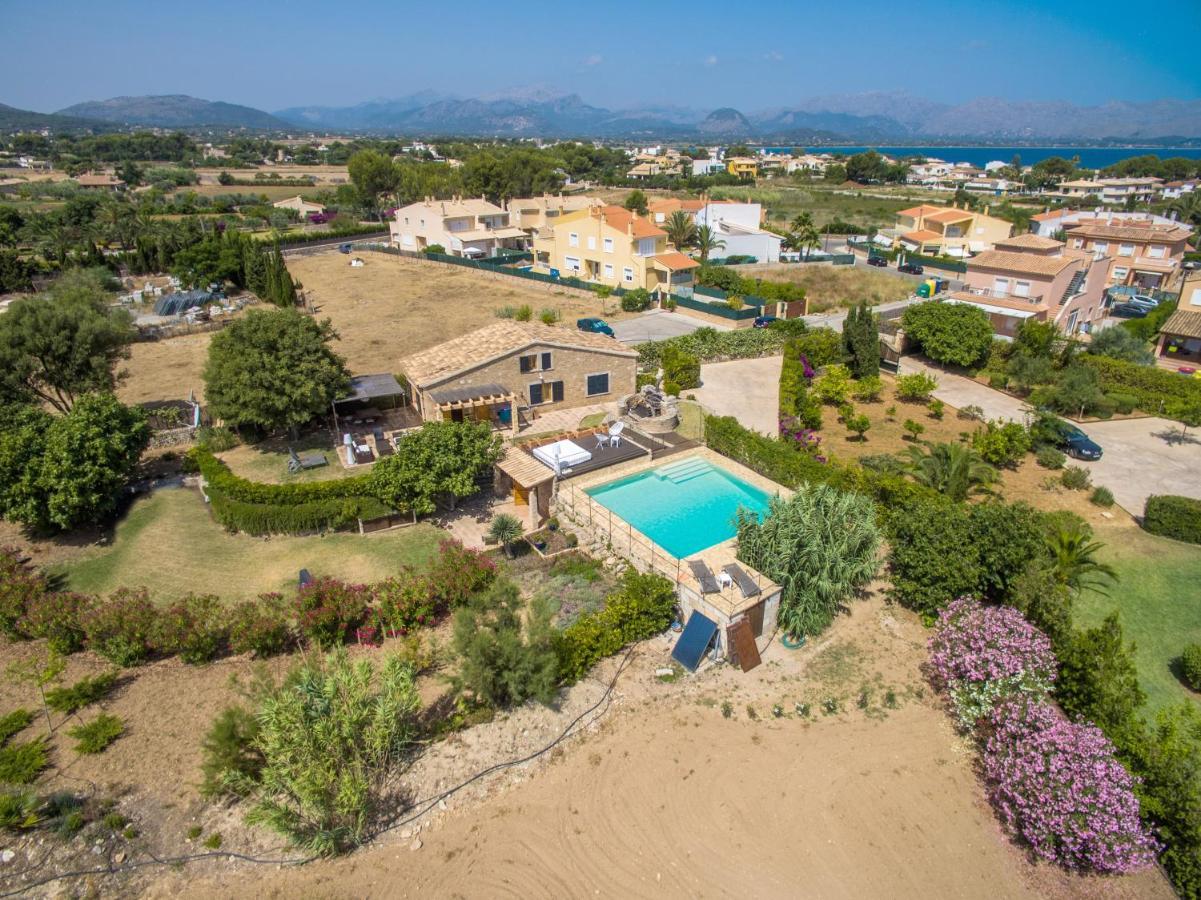 Villa Barcares Petit, Piscina, Jardines Junto A Playa En Alcudia Zewnętrze zdjęcie